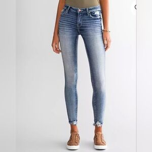 Stella Mid-Rise Ankle Skinny Stretch Jean Size 28 Tall